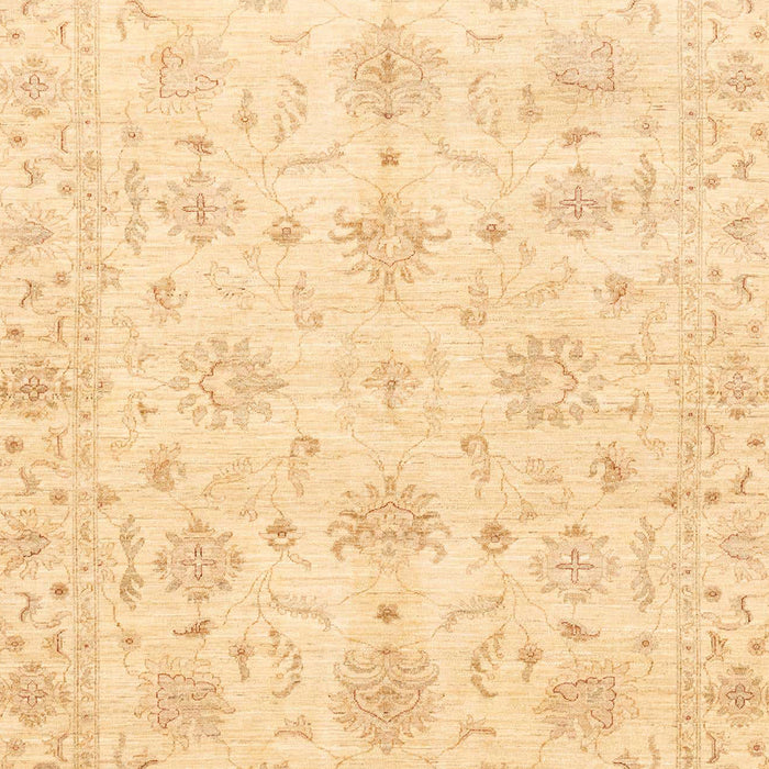 Abstract Brown Gold Oriental Rug, abs3394