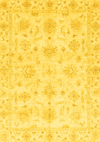 Oriental Yellow Modern Rug, abs3394yw