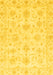 Oriental Yellow Modern Rug, abs3394yw