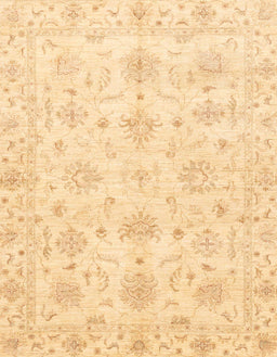 Machine Washable Abstract Brown Gold Rug, wshabs3394