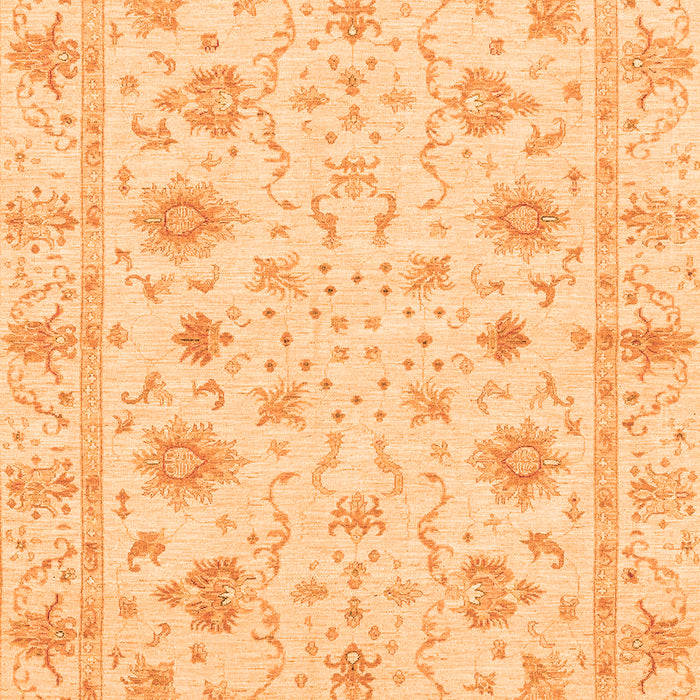Oriental Orange Modern Rug, abs3395org