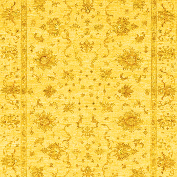 Oriental Yellow Modern Rug, abs3395yw