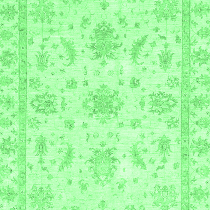 Oriental Emerald Green Modern Rug, abs3396emgrn
