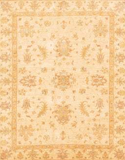Abstract Orange Oriental Rug, abs3396