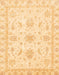 Abstract Orange Oriental Rug, abs3396