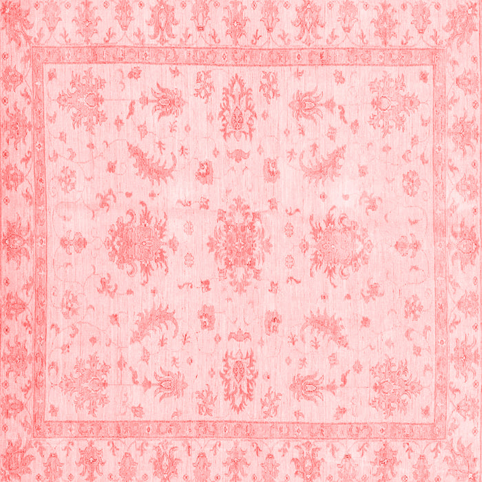 Machine Washable Oriental Red Modern Rug, wshabs3396red