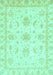 Oriental Turquoise Modern Rug, abs3396turq