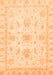 Oriental Orange Modern Rug, abs3396org