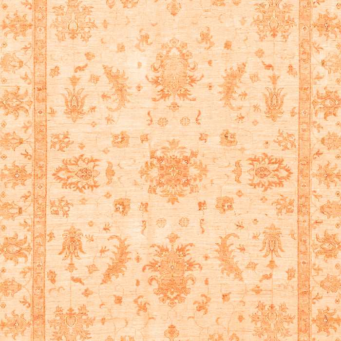 Oriental Orange Modern Rug, abs3396org