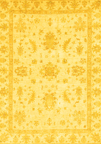 Oriental Yellow Modern Rug, abs3396yw