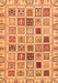 Machine Washable Oriental Orange Modern Area Rugs, wshabs3397org