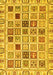 Oriental Yellow Modern Rug, abs3397yw