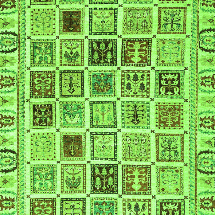 Oriental Green Modern Rug, abs3397grn