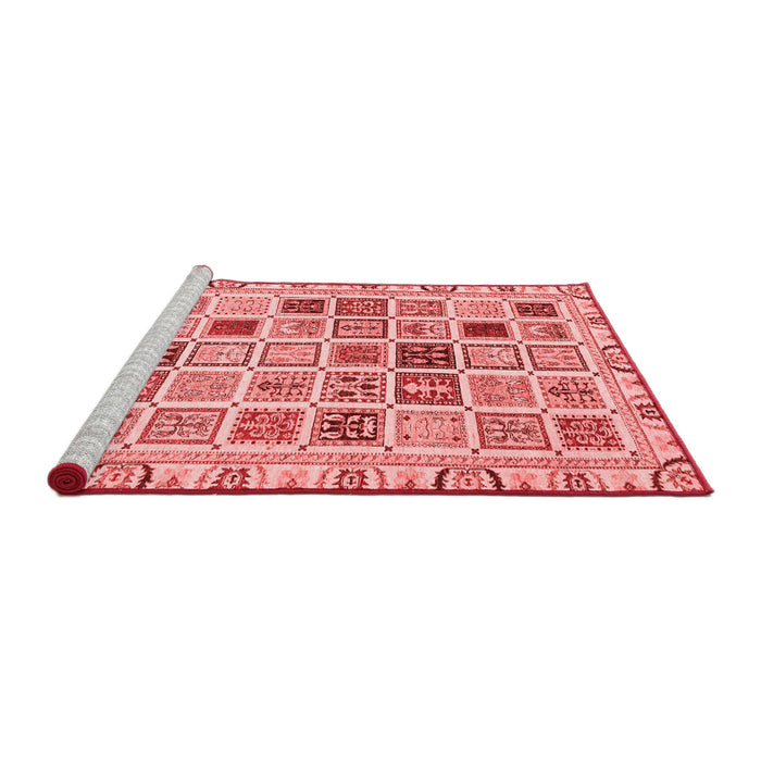 Modern Red Washable Rugs