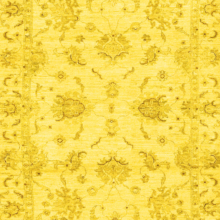 Oriental Yellow Modern Rug, abs3398yw