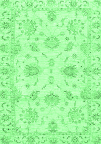 Oriental Emerald Green Modern Rug, abs3398emgrn