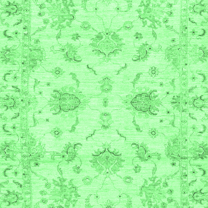 Oriental Emerald Green Modern Rug, abs3398emgrn