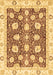 Machine Washable Oriental Brown Modern Rug, wshabs3399brn