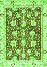 Oriental Green Modern Rug, abs3399grn