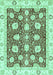 Oriental Turquoise Modern Rug, abs3399turq