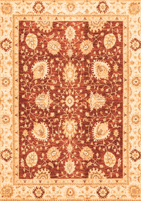 Oriental Orange Modern Rug, abs3399org