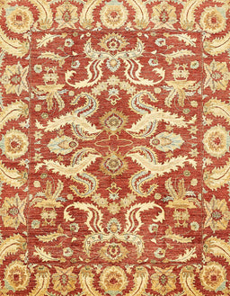 Abstract Chrome Gold Yellow Modern Rug, abs339