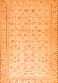 Oriental Orange Traditional Rug, abs33org