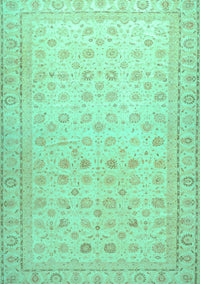 Oriental Turquoise Traditional Rug, abs33turq