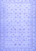 Machine Washable Oriental Blue Traditional Rug, wshabs33blu