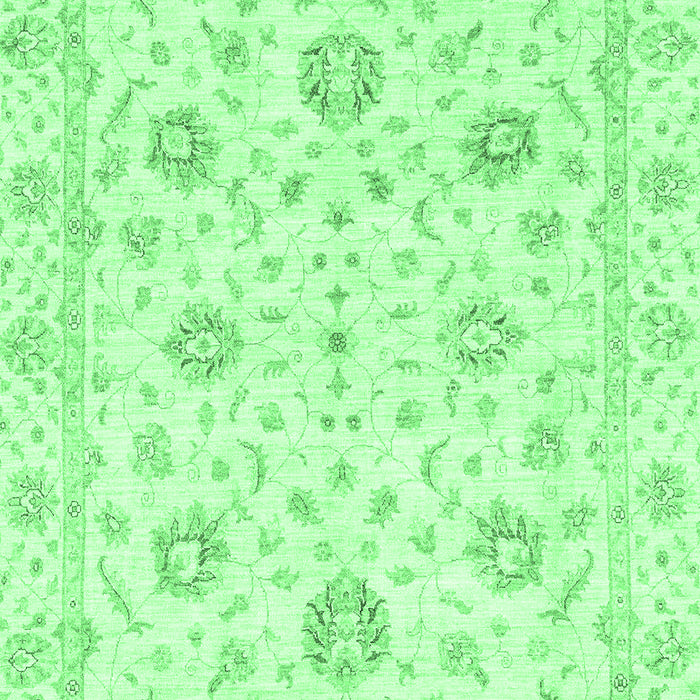 Oriental Emerald Green Modern Rug, abs3400emgrn