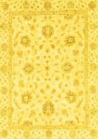 Oriental Yellow Modern Rug, abs3400yw