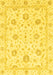 Oriental Yellow Modern Rug, abs3400yw
