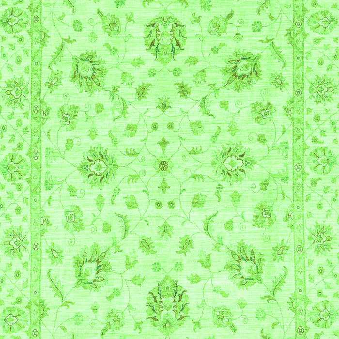 Oriental Green Modern Rug, abs3400grn