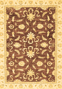 Oriental Brown Modern Rug, abs3401brn