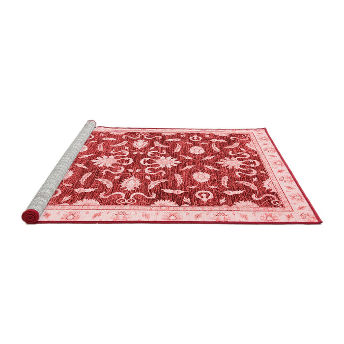 Modern Red Washable Rugs