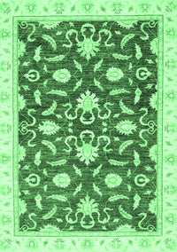 Oriental Emerald Green Modern Rug, abs3401emgrn