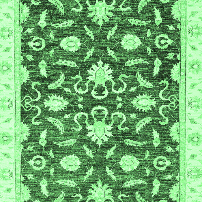 Oriental Emerald Green Modern Rug, abs3401emgrn