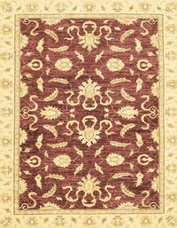 Machine Washable Abstract Mustard Yellow Rug, wshabs3401