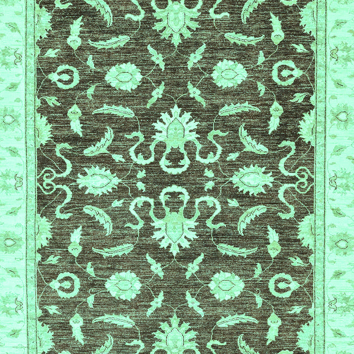 Oriental Turquoise Modern Rug, abs3401turq
