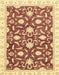 Abstract Mustard Yellow Oriental Rug, abs3401