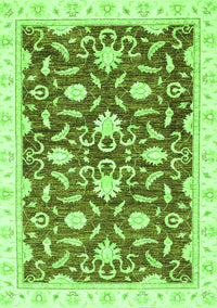 Oriental Green Modern Rug, abs3401grn