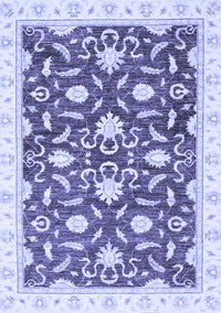 Oriental Blue Modern Rug, abs3401blu