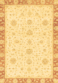 Oriental Brown Traditional Rug, abs3402brn