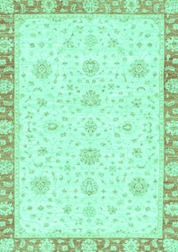 Oriental Turquoise Traditional Rug, abs3402turq