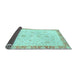 Sideview of Oriental Light Blue Traditional Rug, abs3402lblu