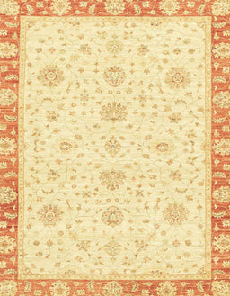 Abstract Sun Yellow Oriental Rug, abs3402