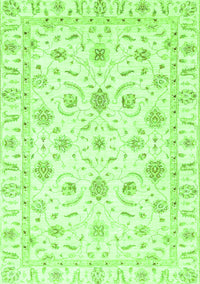 Oriental Green Traditional Rug, abs3403grn