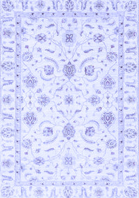 Oriental Blue Traditional Rug, abs3403blu