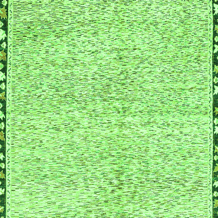 Abstract Green Modern Rug, abs3404grn