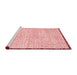 Modern Red Washable Rugs